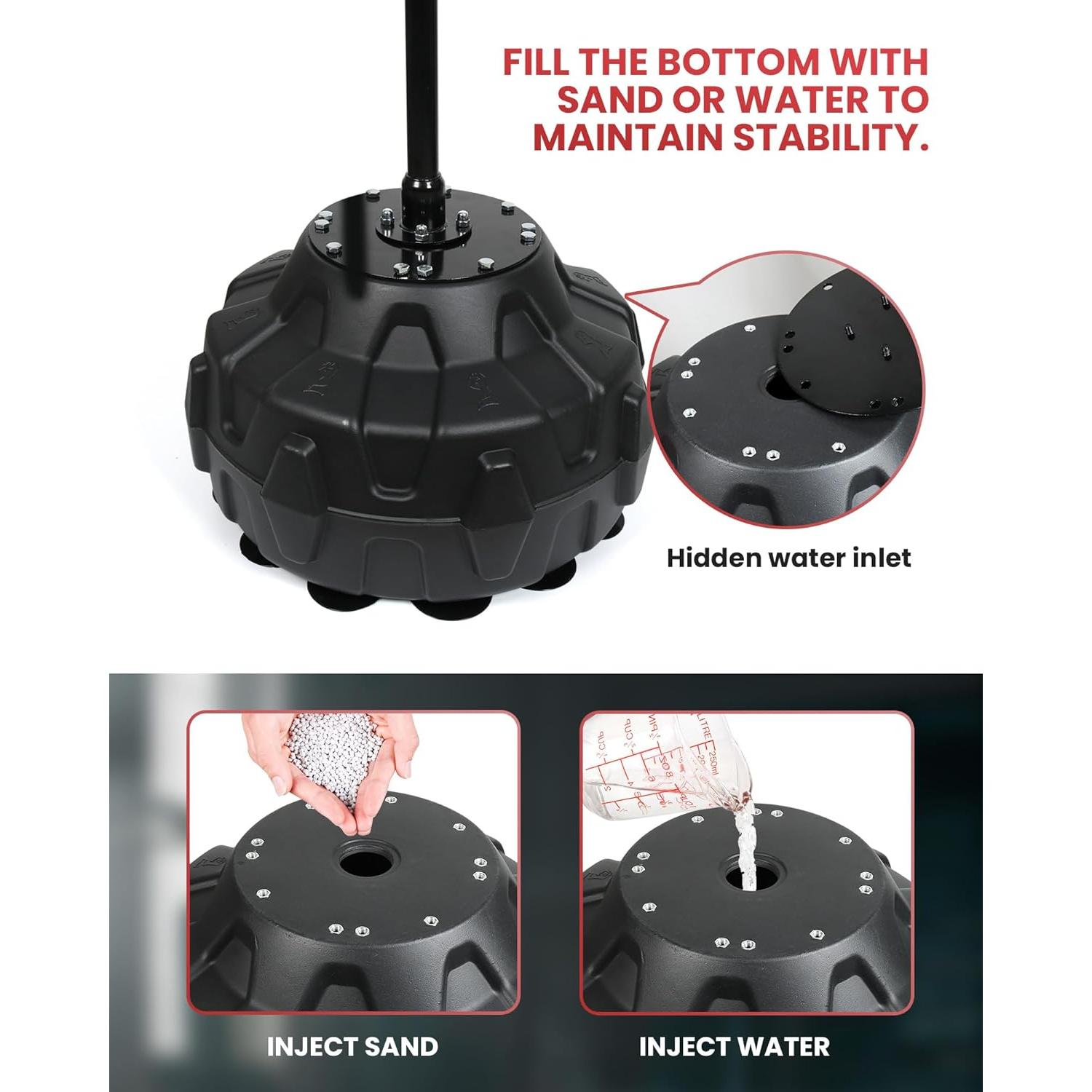 Entrenador de Boxeo Rotativo INNOLIFE TM-0036-F1 Ajustable