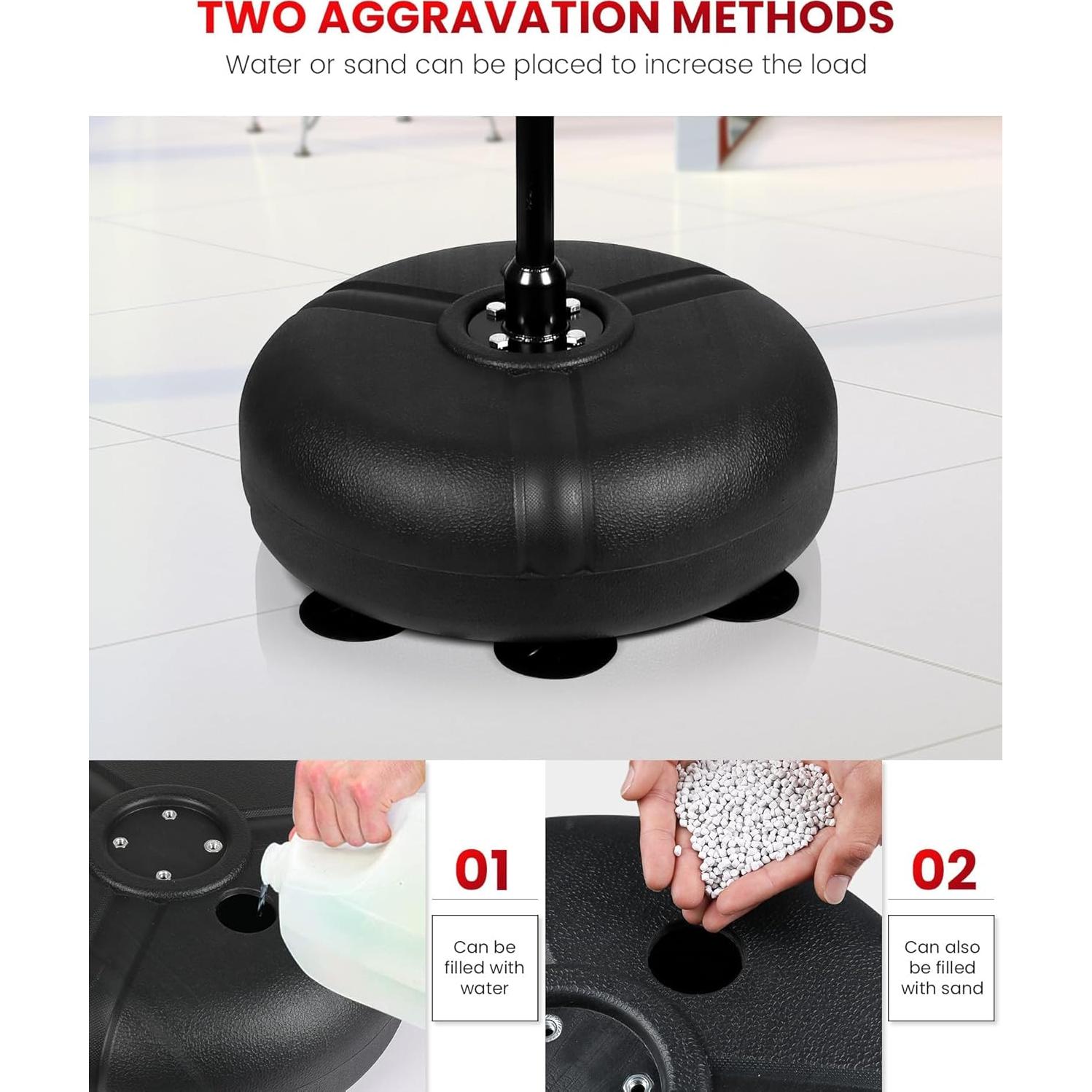 Barra de Boxeo INNOLIFE Ajustable para Niños 7-12 Años