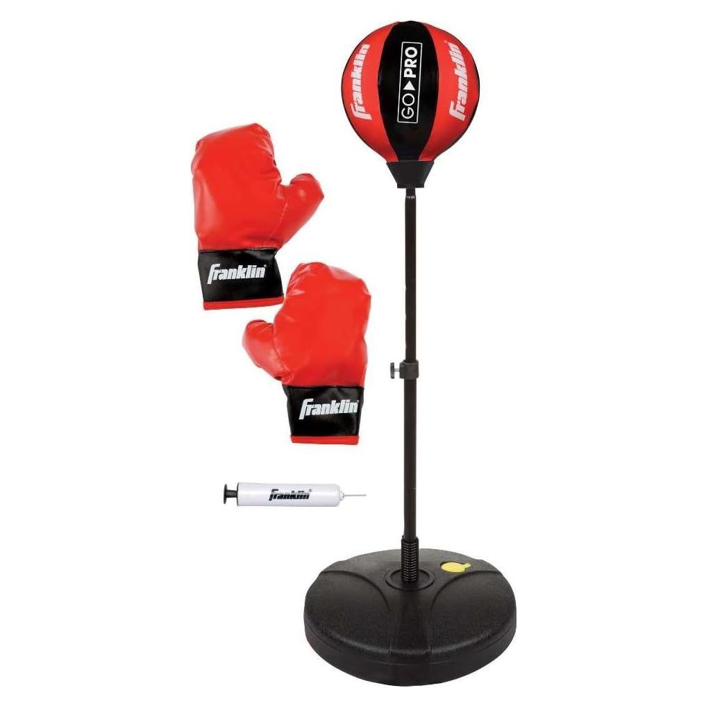 Guantes de Boxeo Franklin Sports para Niños + Set Speed Bag 116 cm
