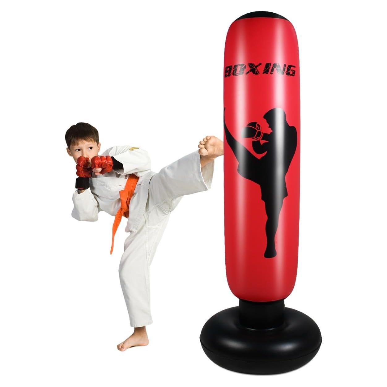 Saco de Boxeo Inflable SUNSHINE-MALL 170cm para Niños