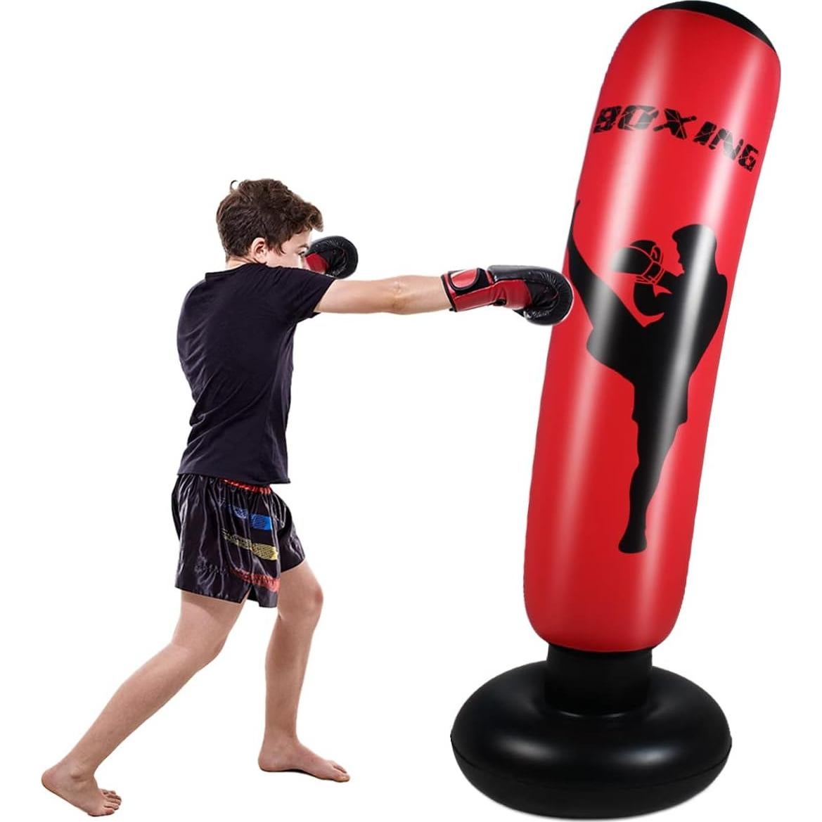 Saco de Boxeo Inflable SUNSHINE-MALL 170cm para Niños