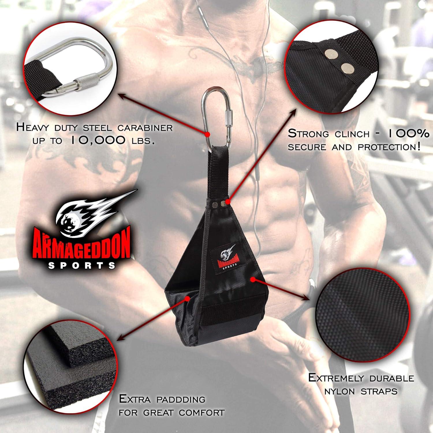 Correas Ab Sling Armageddon Sports - Nylon Resistente, Acolchadas