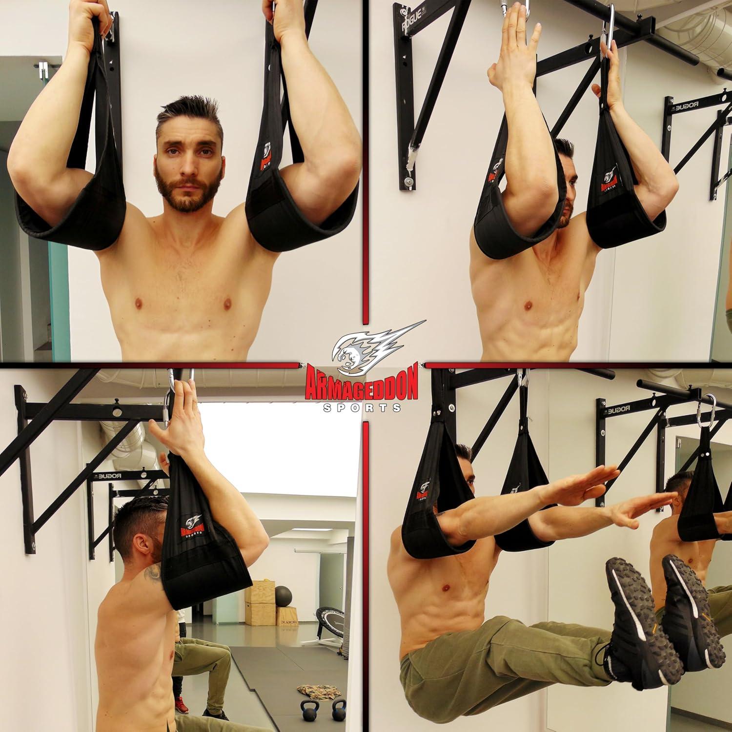 Correas Ab Sling Armageddon Sports - Nylon Resistente, Acolchadas