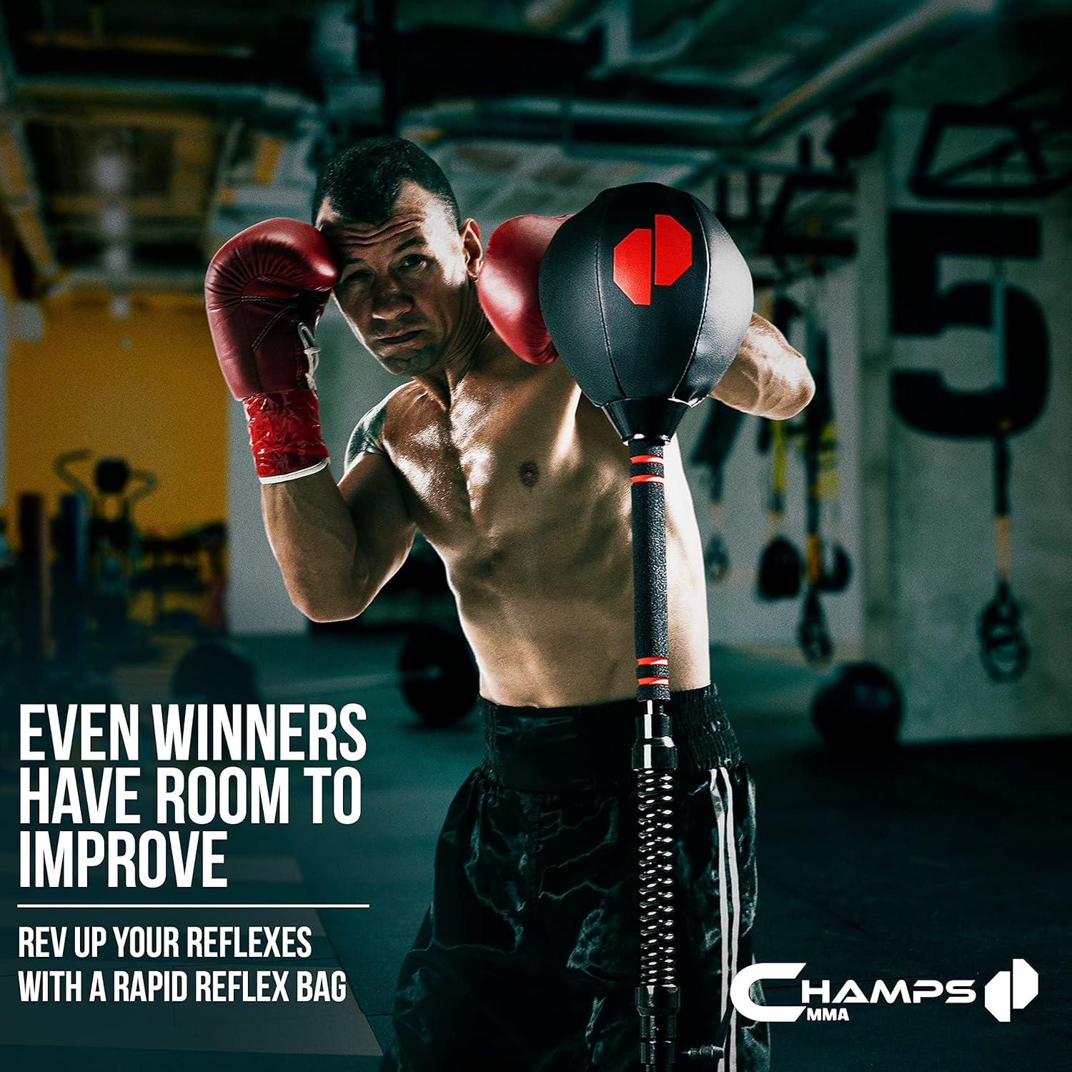 Bolsa de Boxeo Cobra Champs MMA Ajustable con Rebote Rápido