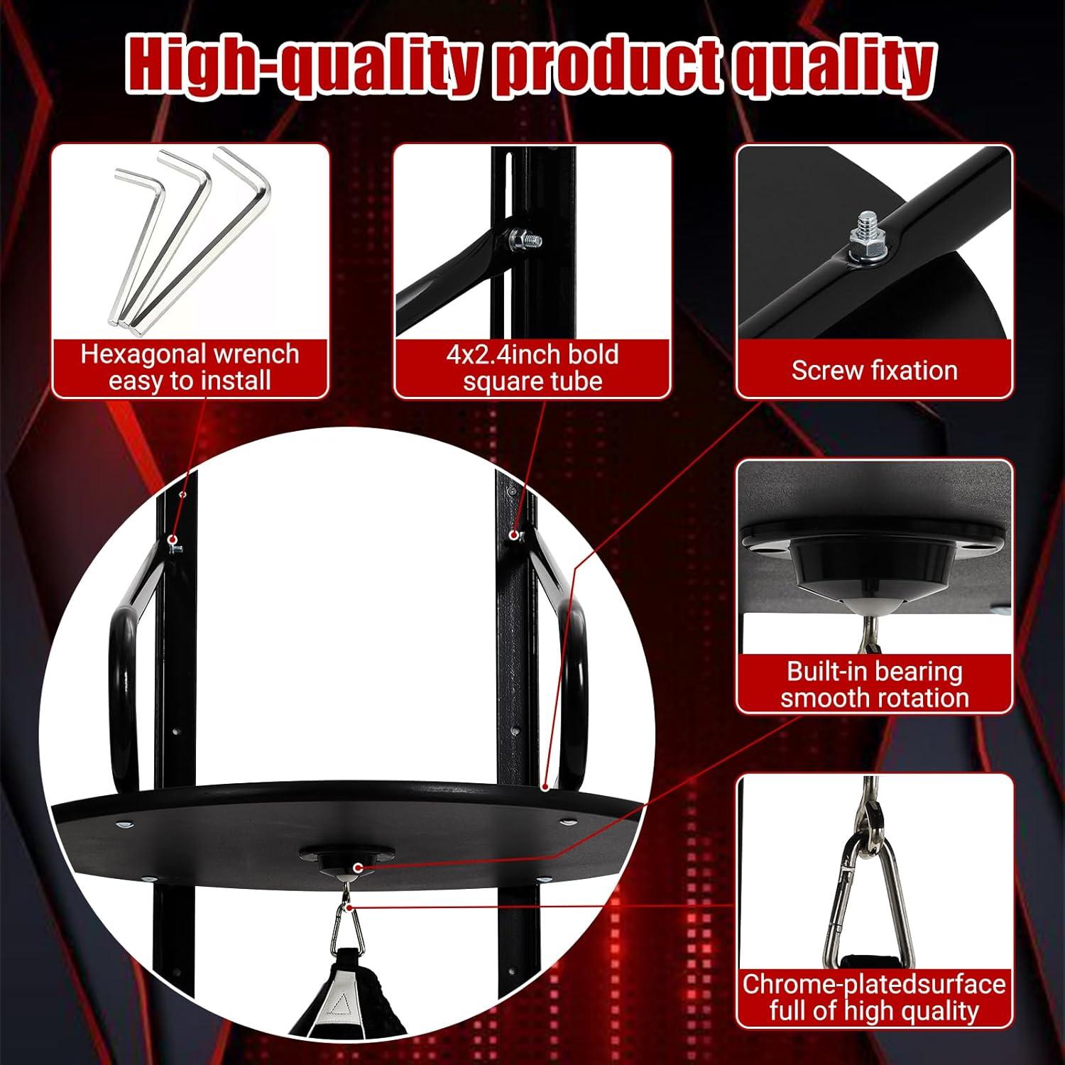 Soporte de Bolsa de Velocidad TROPOW Ajustable 5 Niveles