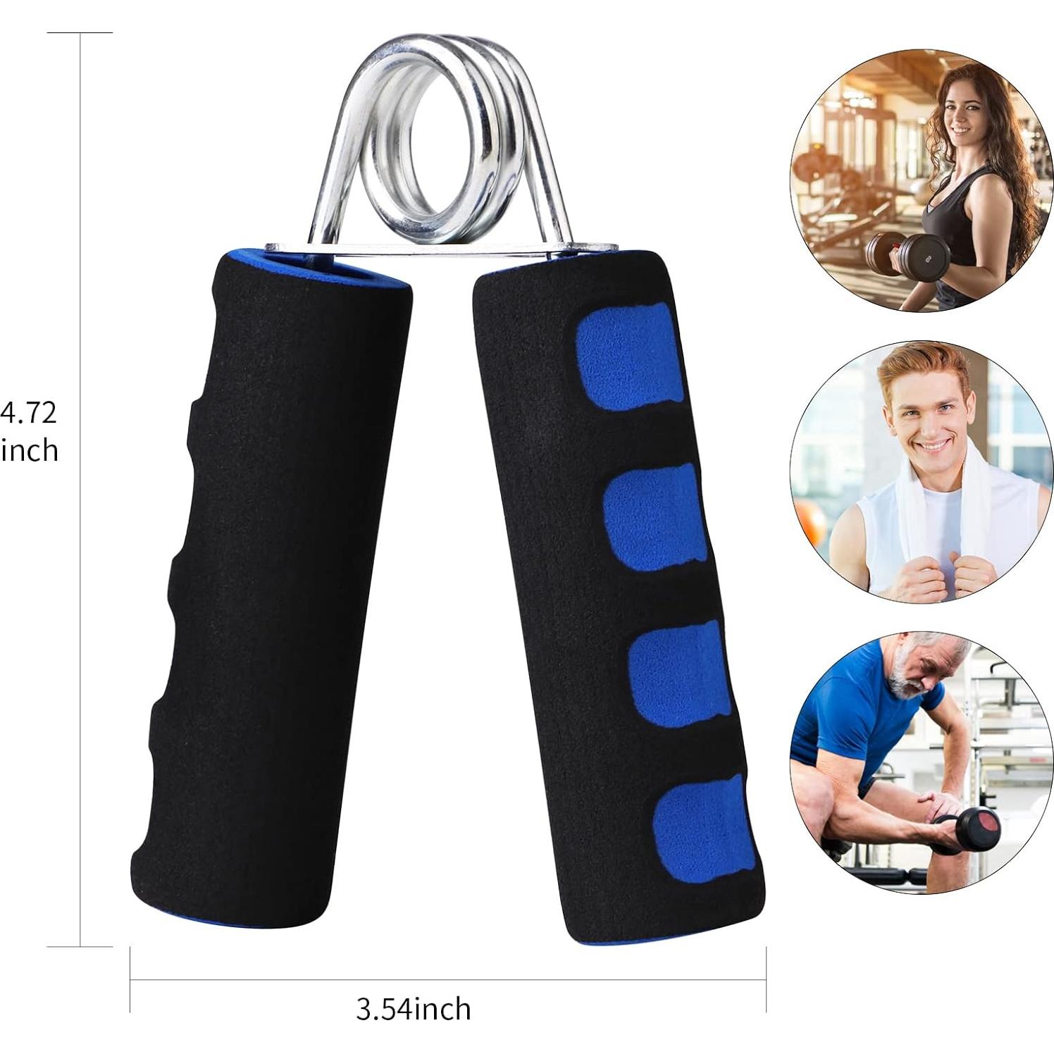 Agarraderas de Fuerza erduoduo - Paquete de 2, Espuma Suave