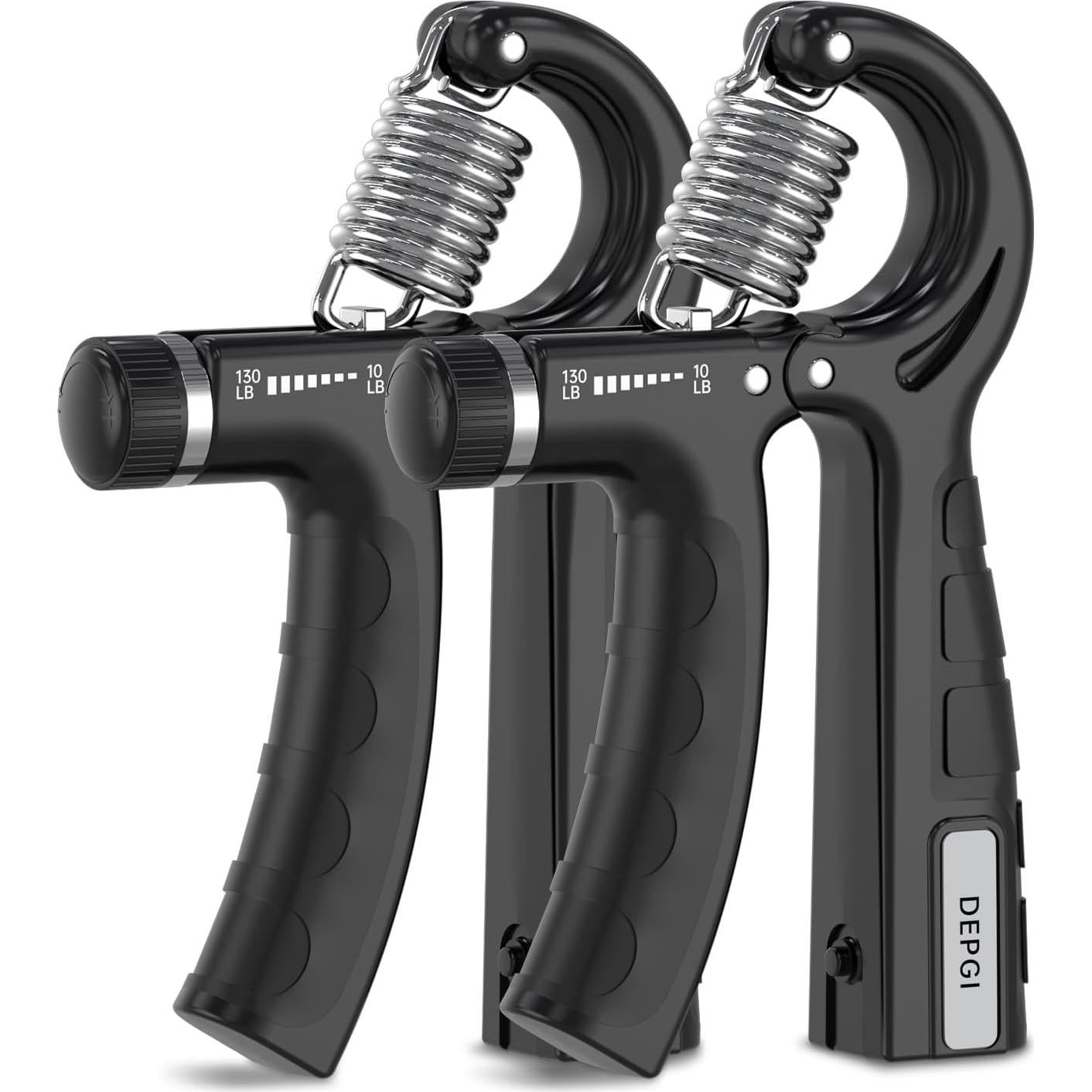 Entrenador de Fuerza de Agarre DEPGI con App - 2 Pack