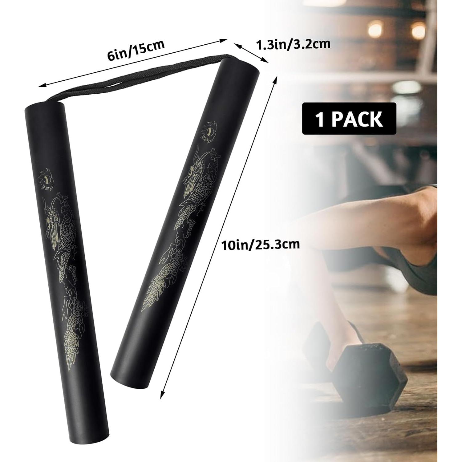 Palos de Entrenamiento de Goma Espuma Wpxmer 25.4x3.3cm