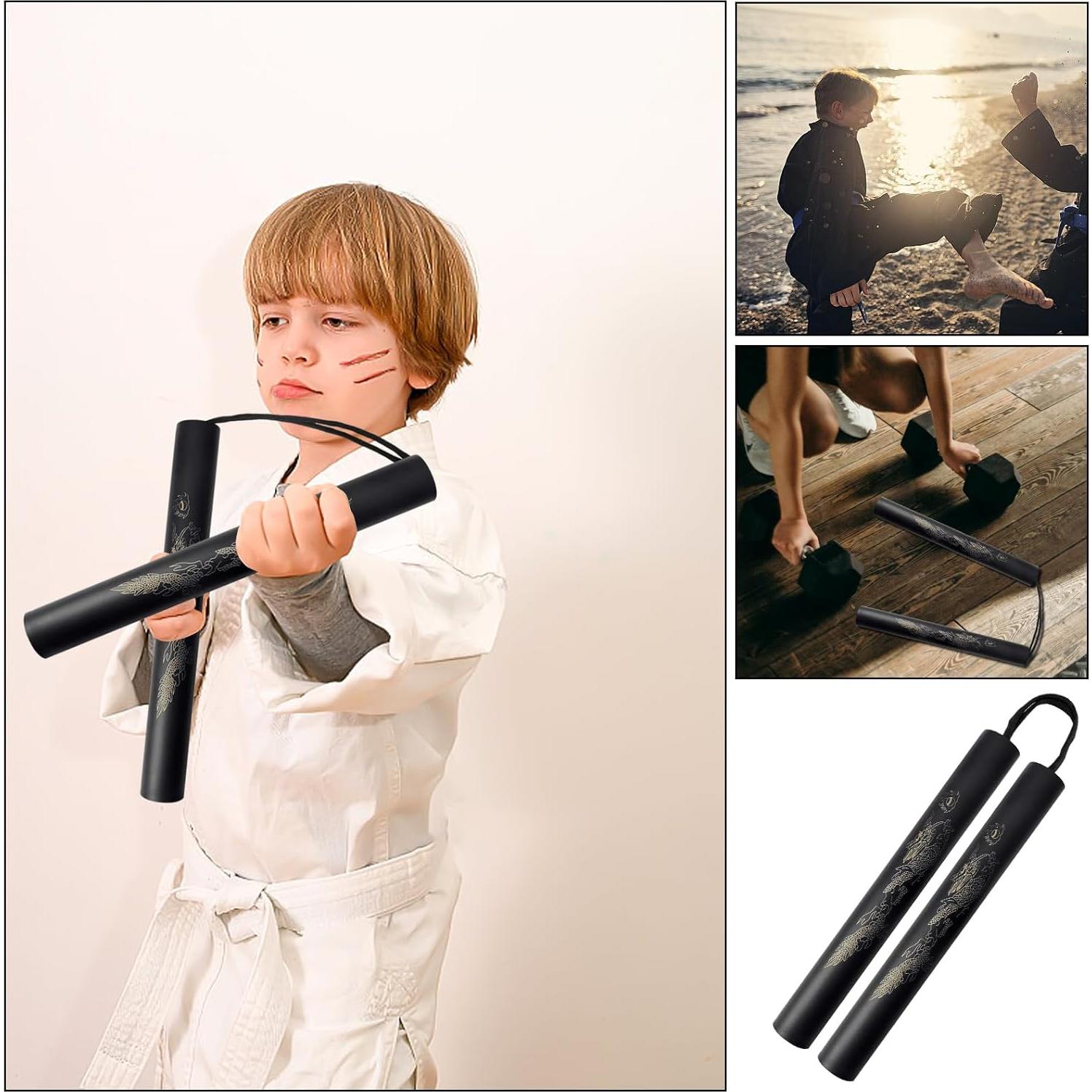 Palos de Entrenamiento de Goma Espuma Wpxmer 25.4x3.3cm