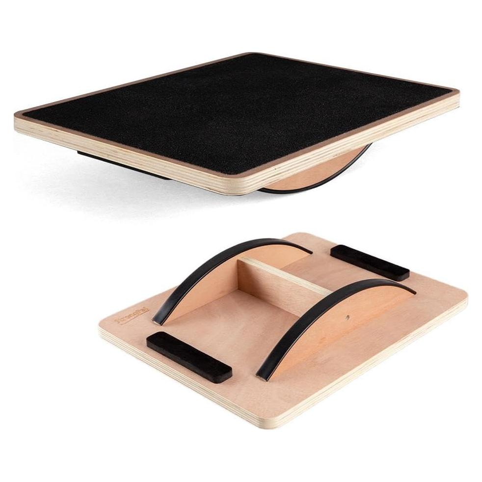 Tabla de Equilibrio STRONGPAL de Madera Antideslizante 43.2x34cm