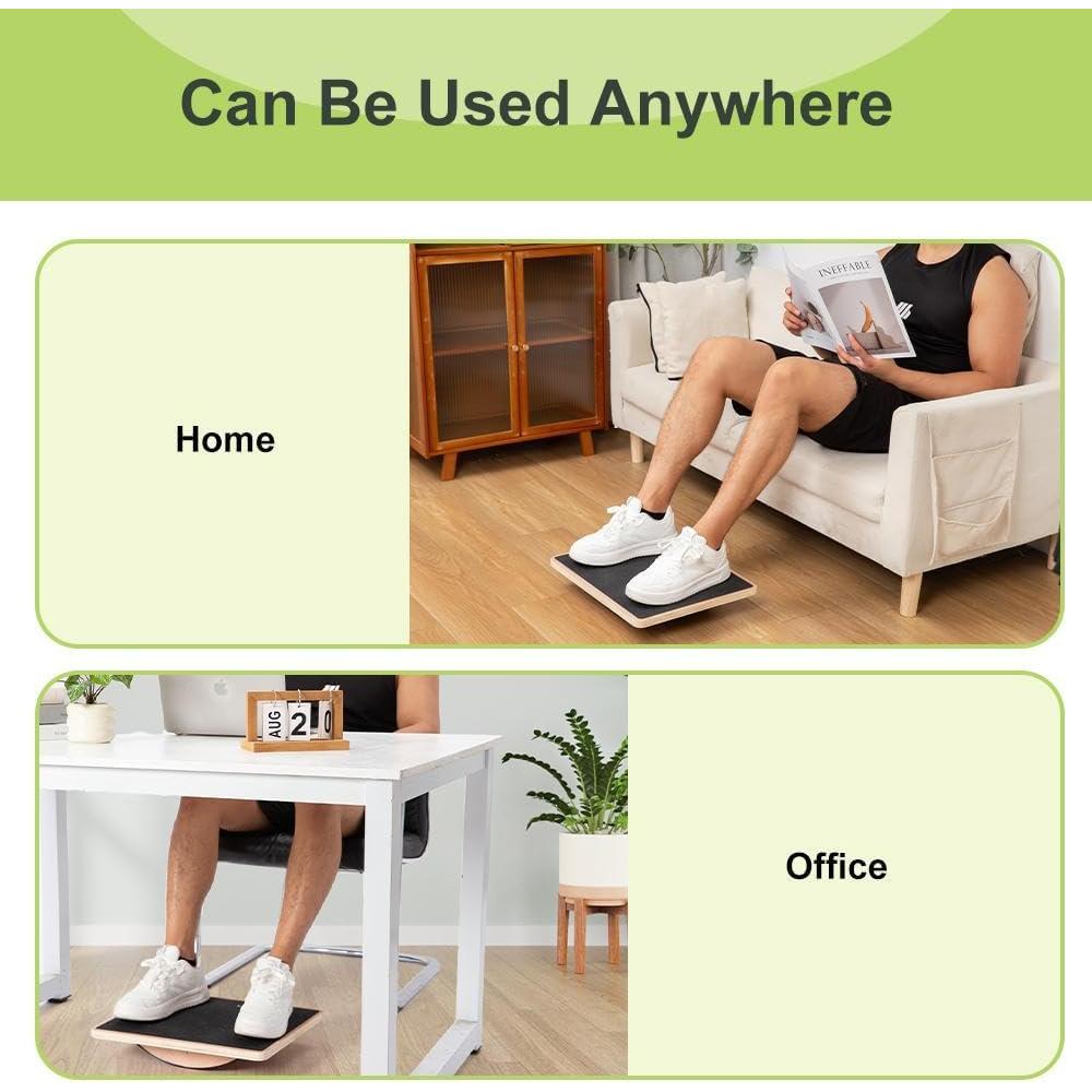 Tabla de Equilibrio STRONGPAL de Madera Antideslizante 43.2x34cm