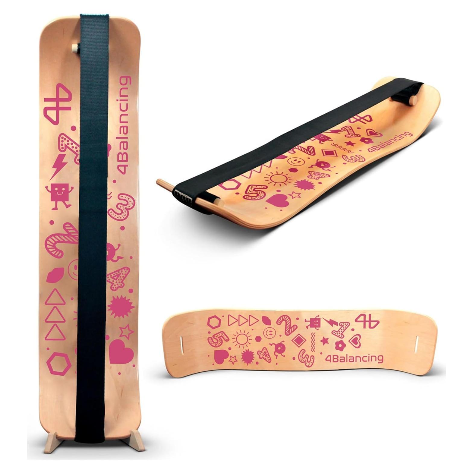 Tabla de Equilibrio 4Balancing para Niños - Madera - 80 cm