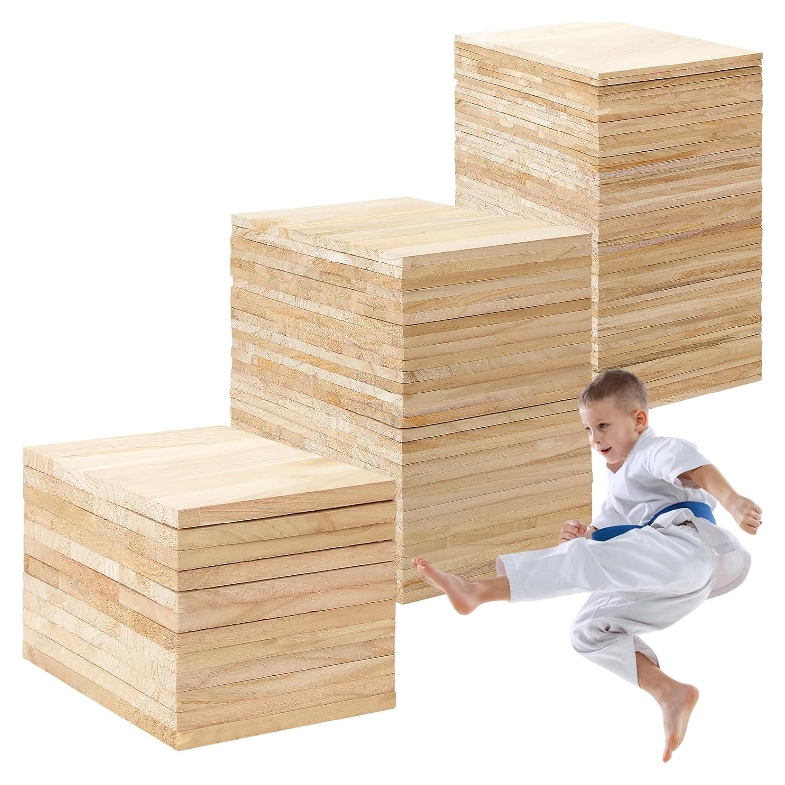 Tableros de Rompimiento Geetery 20 Piezas Madera 3mm y 6mm