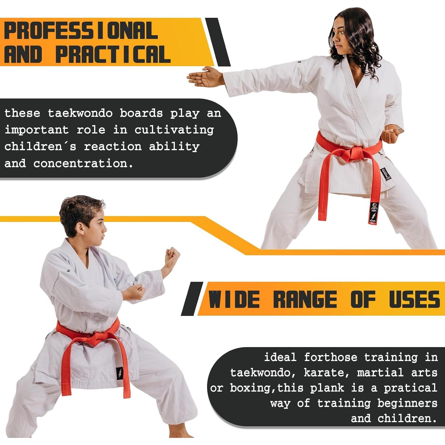 Tableros de Rompimiento Geetery 20 Piezas Madera 3mm y 6mm