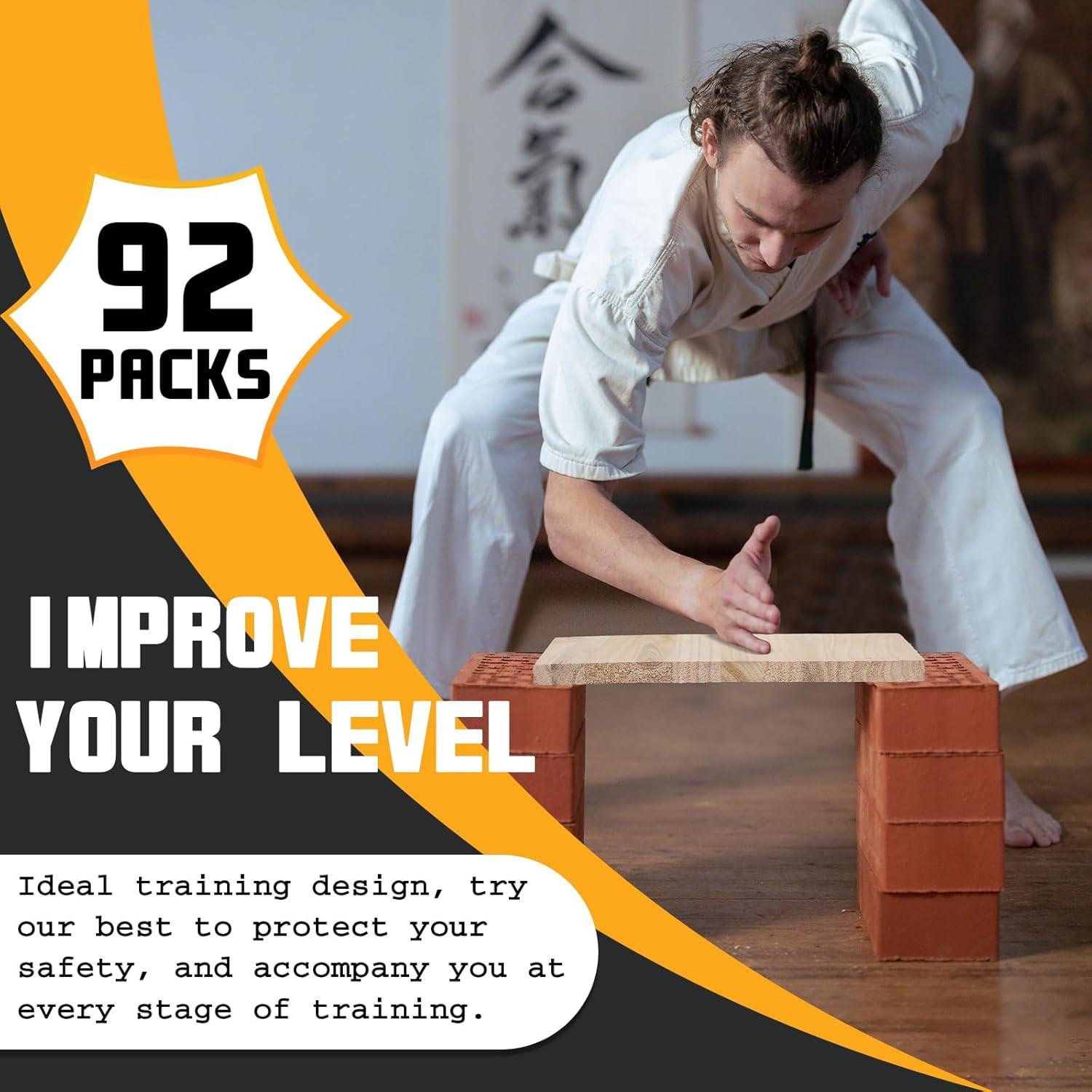 Tableros de Rompimiento Geetery 20 Piezas Madera 3mm y 6mm