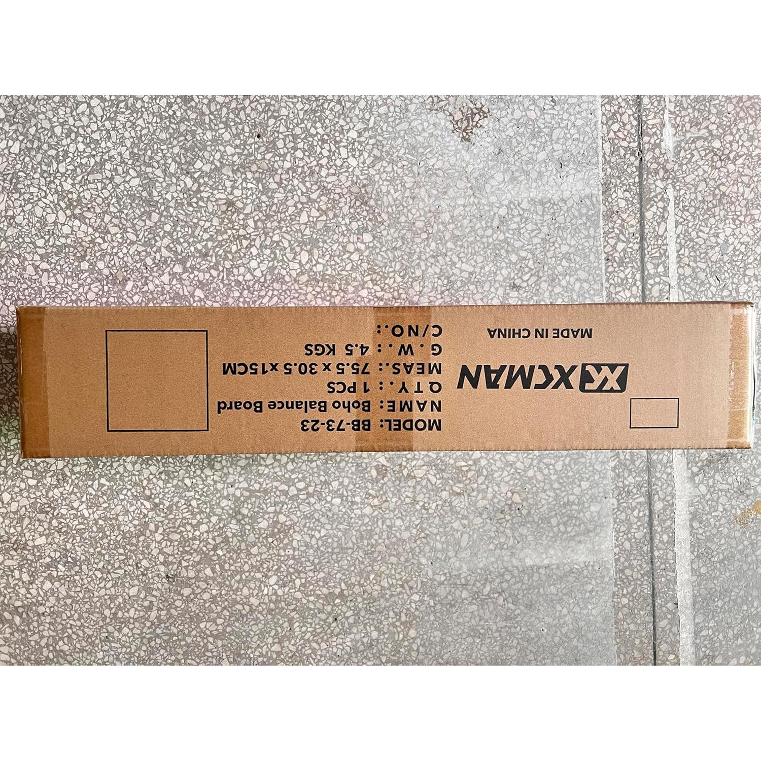 Tabla de Equilibrio XCMAN Verde Cohete con Rodillo Madera