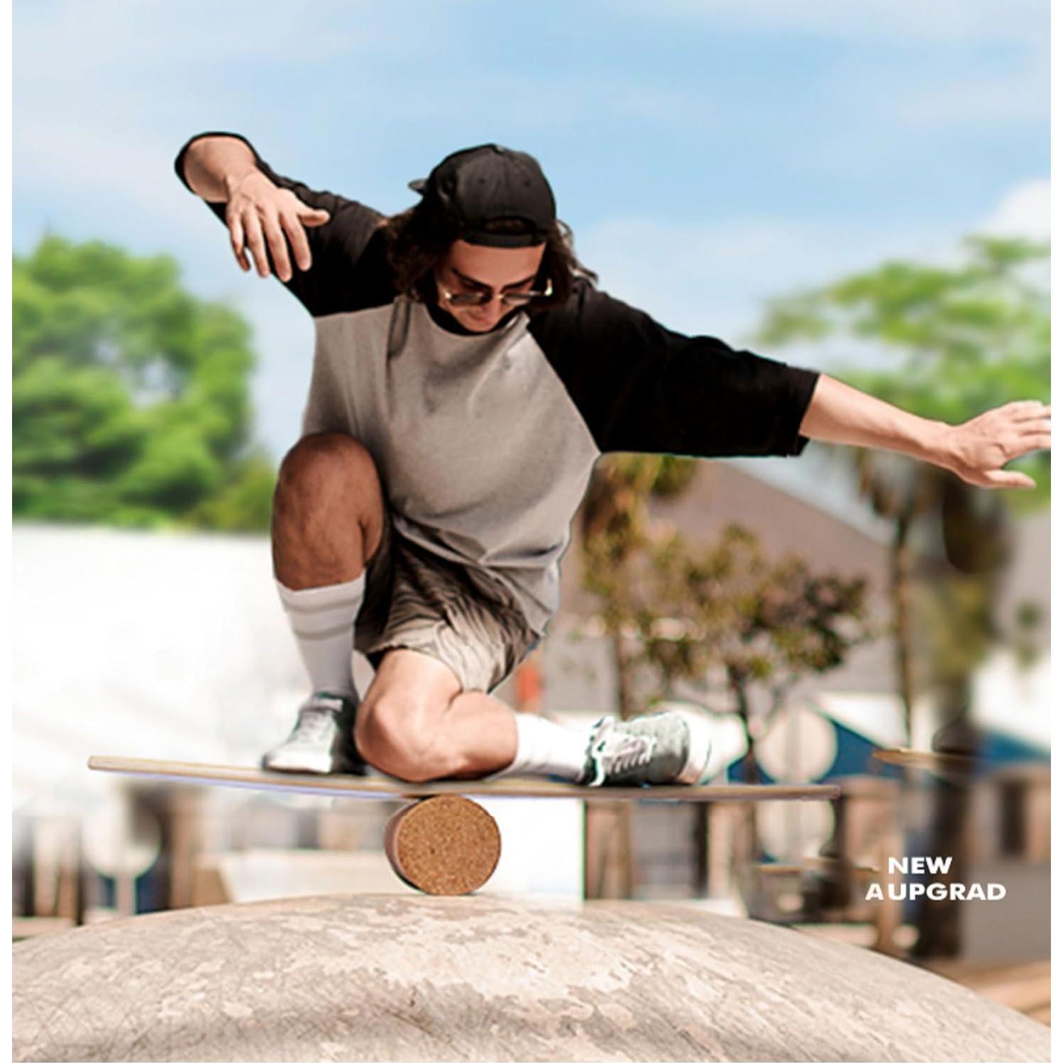 Tabla de Equilibrio ASKTOM 77.8 cm para Surf y Fitness