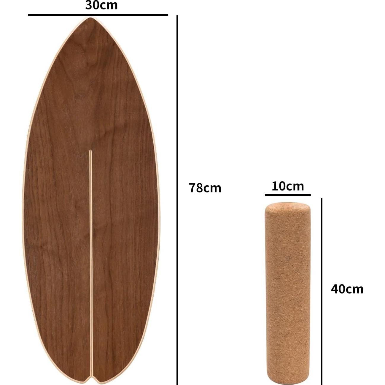 Tabla de Equilibrio ASKTOM 77.8 cm para Surf y Fitness