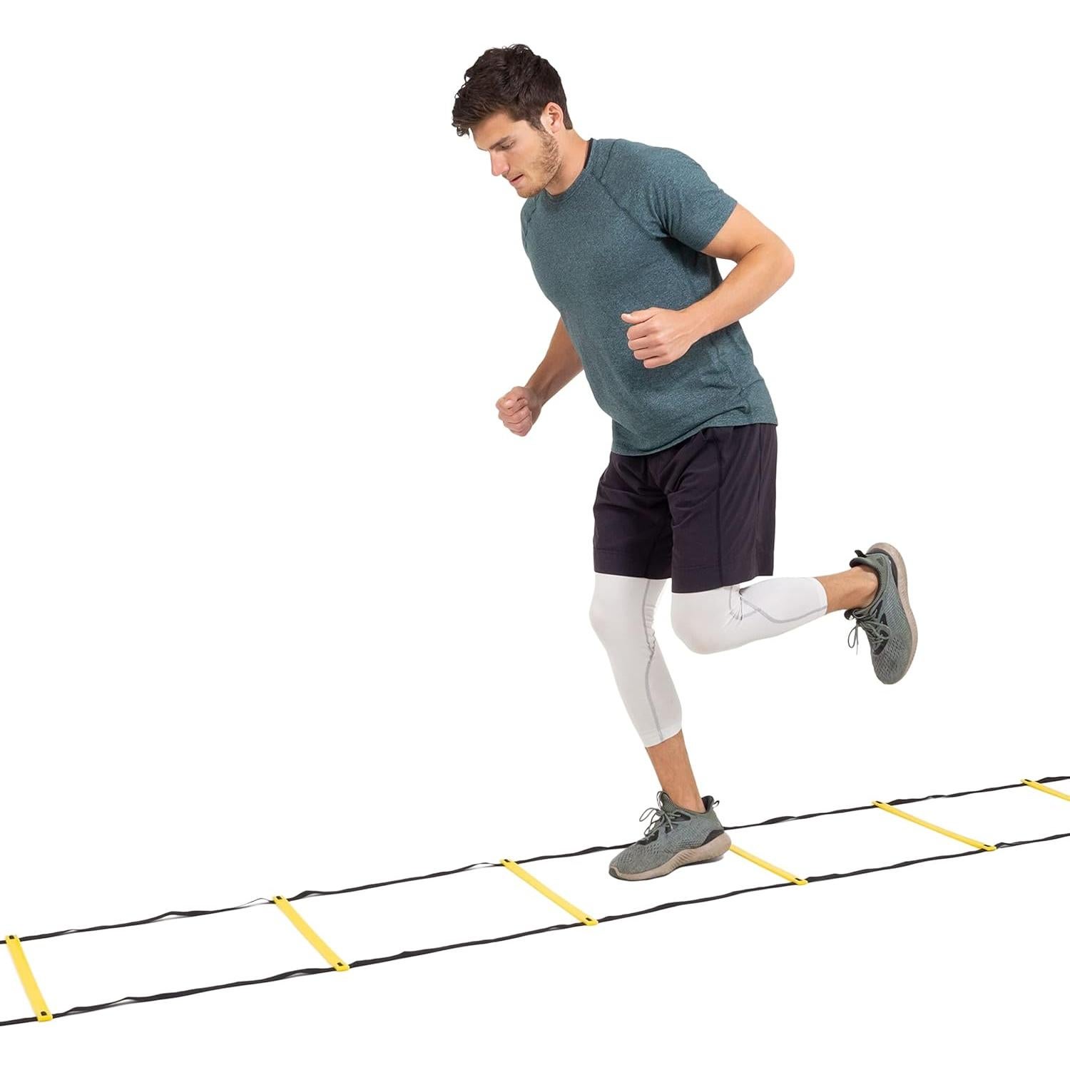 Escalera de Agilidad ProsourceFit 8 Peldaños para Entrenamiento