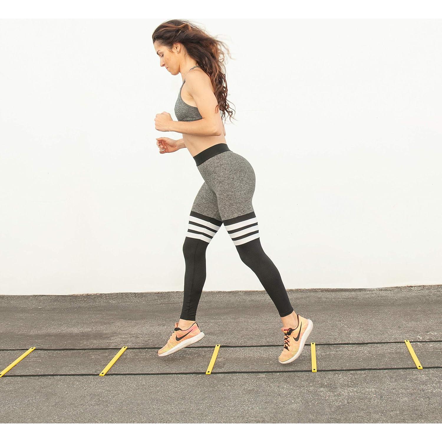 Escalera de Agilidad ProsourceFit 8 Peldaños para Entrenamiento