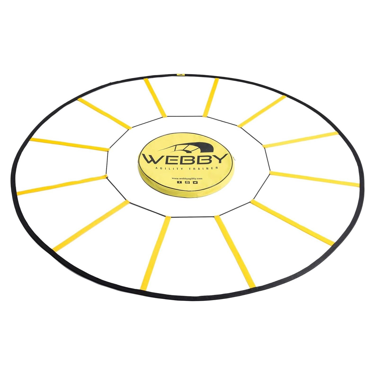 Escalera de Agilidad Circular Webby - Entrenador de Velocidad 1.83m