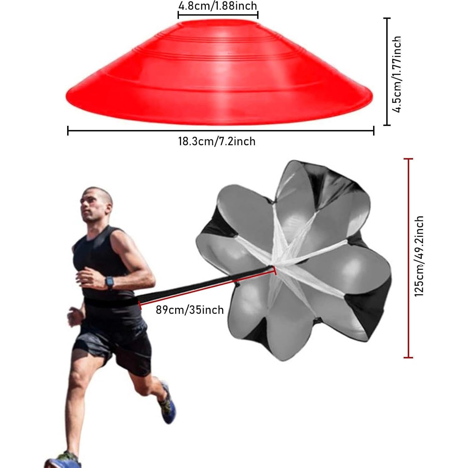 Conjunto de Entrenamiento de Velocidad y Agilidad Rainmae