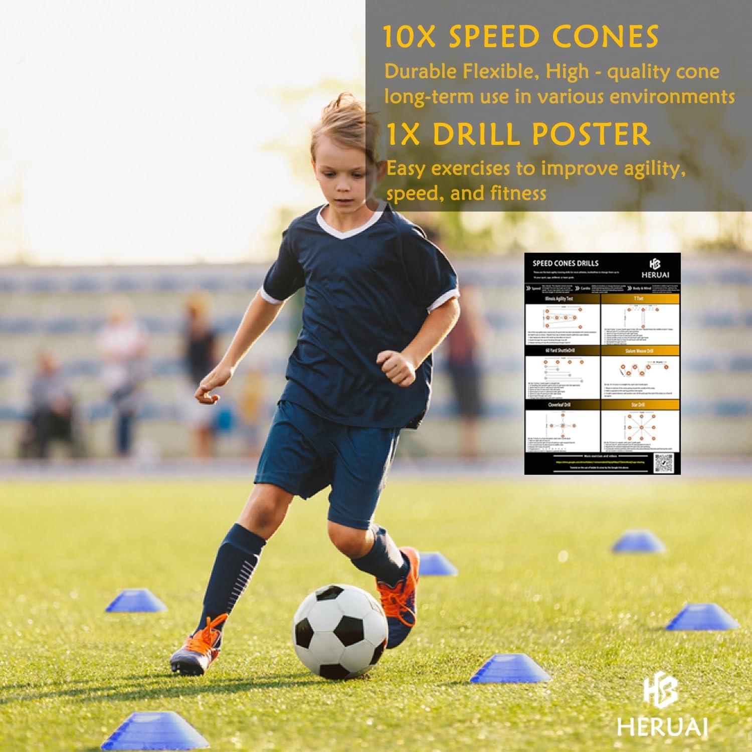 Equipo de Entrenamiento de Velocidad HERUAI con Escalera 6.1m