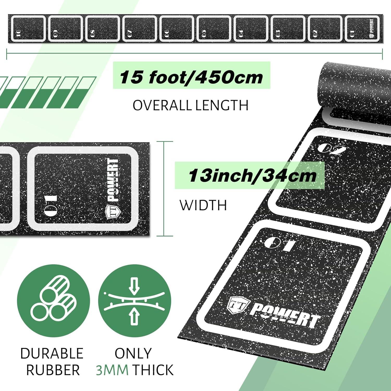Escalera de Agilidad de Caucho WinnerWhy 4.57 m Antideslizante