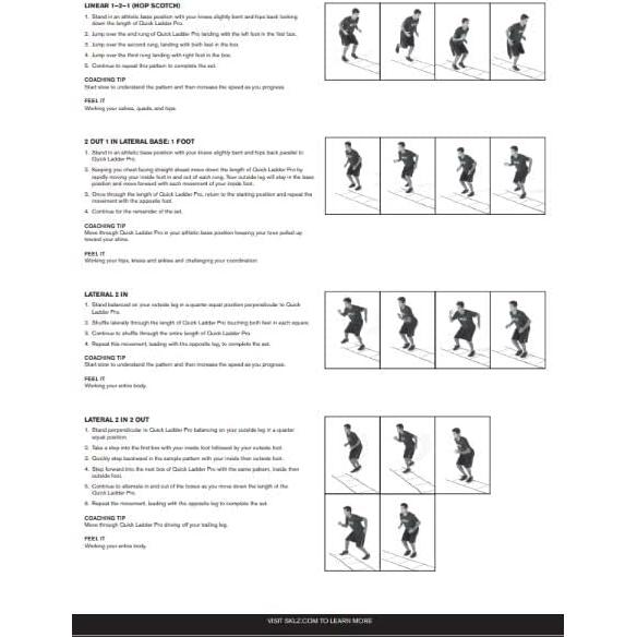 Escalera Rápida SKLZ 4.57m para Entrenamiento Deportivo