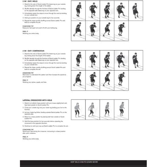 Escalera Rápida SKLZ 4.57m para Entrenamiento Deportivo