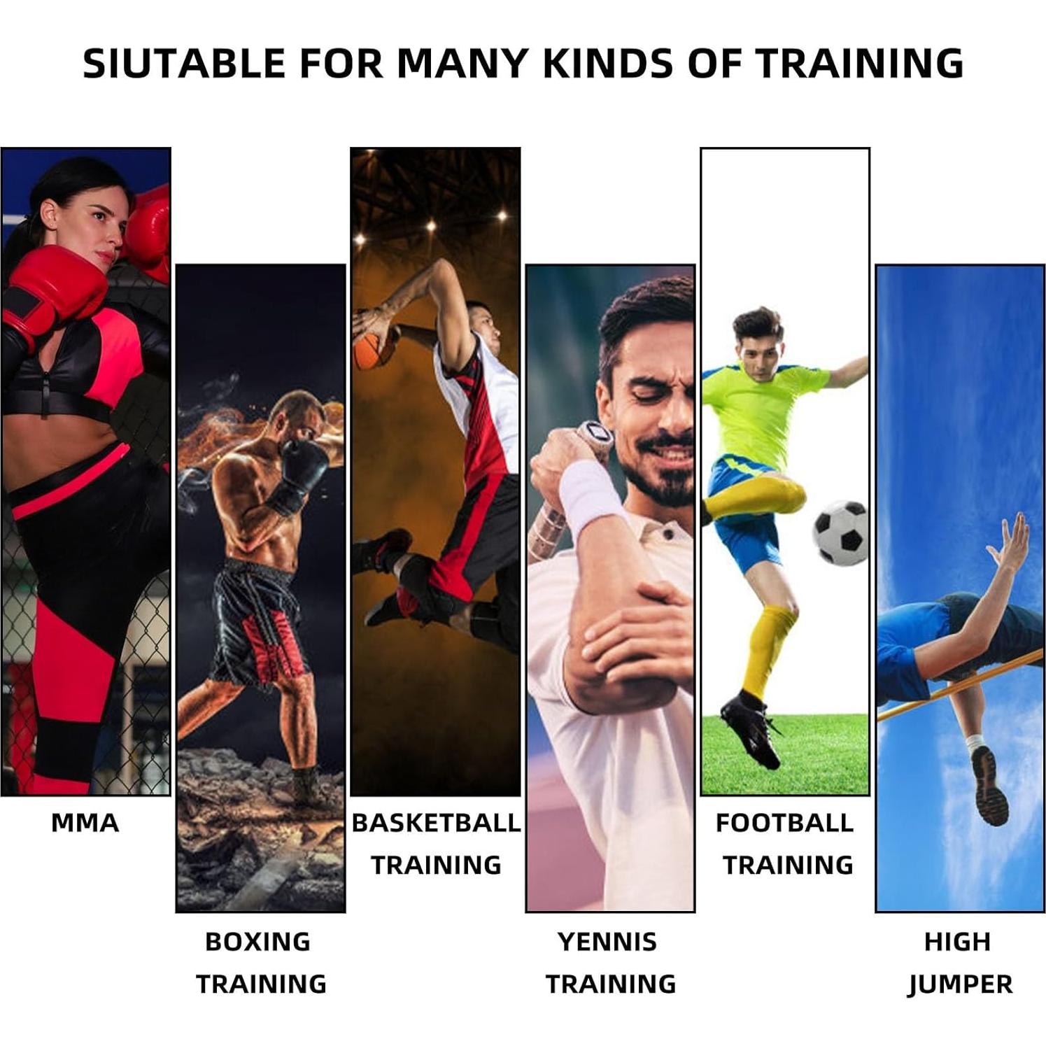 Bandas de Resistencia OYINDIZ 200LBS para Boxeo y Entrenamiento