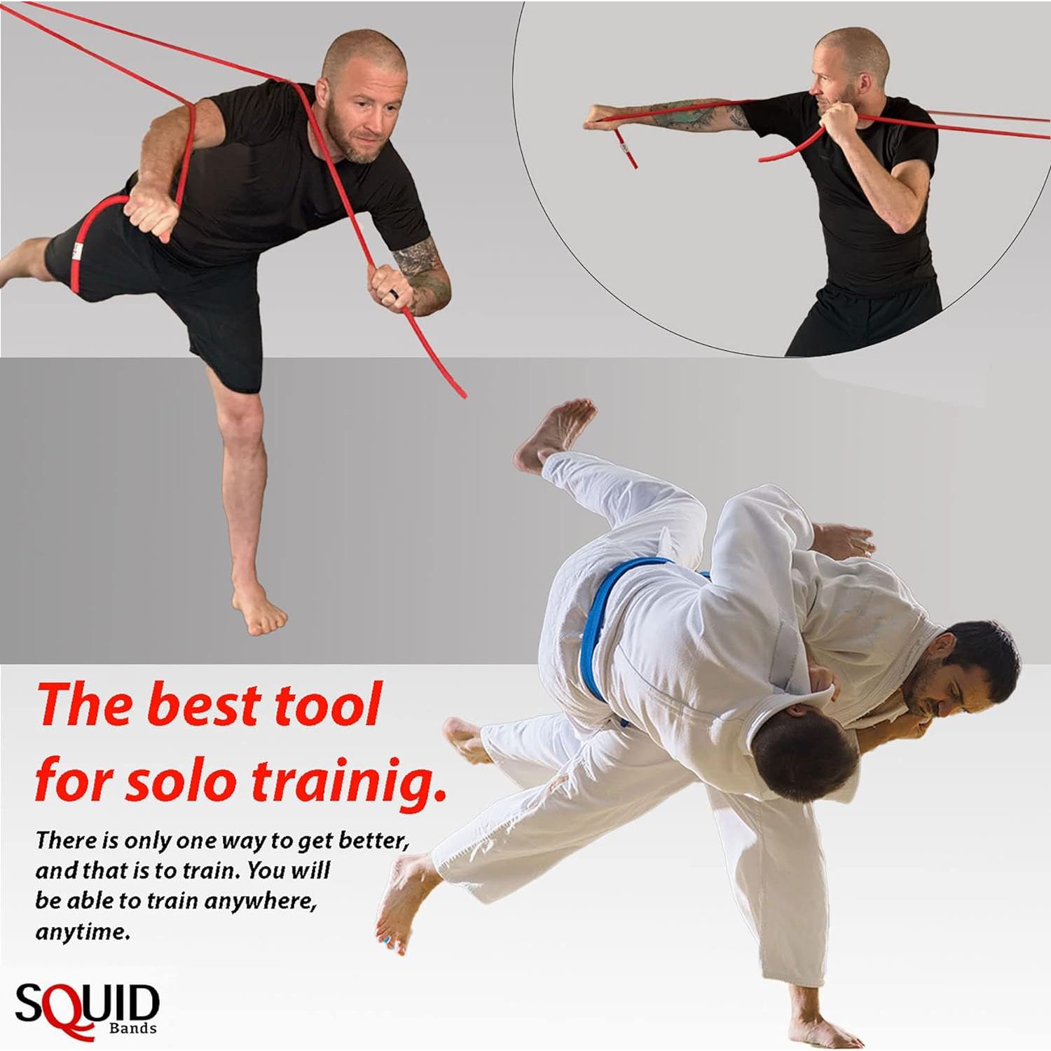 Banda de Resistencia Squid Bands Grande 4.88m para MMA y Judo