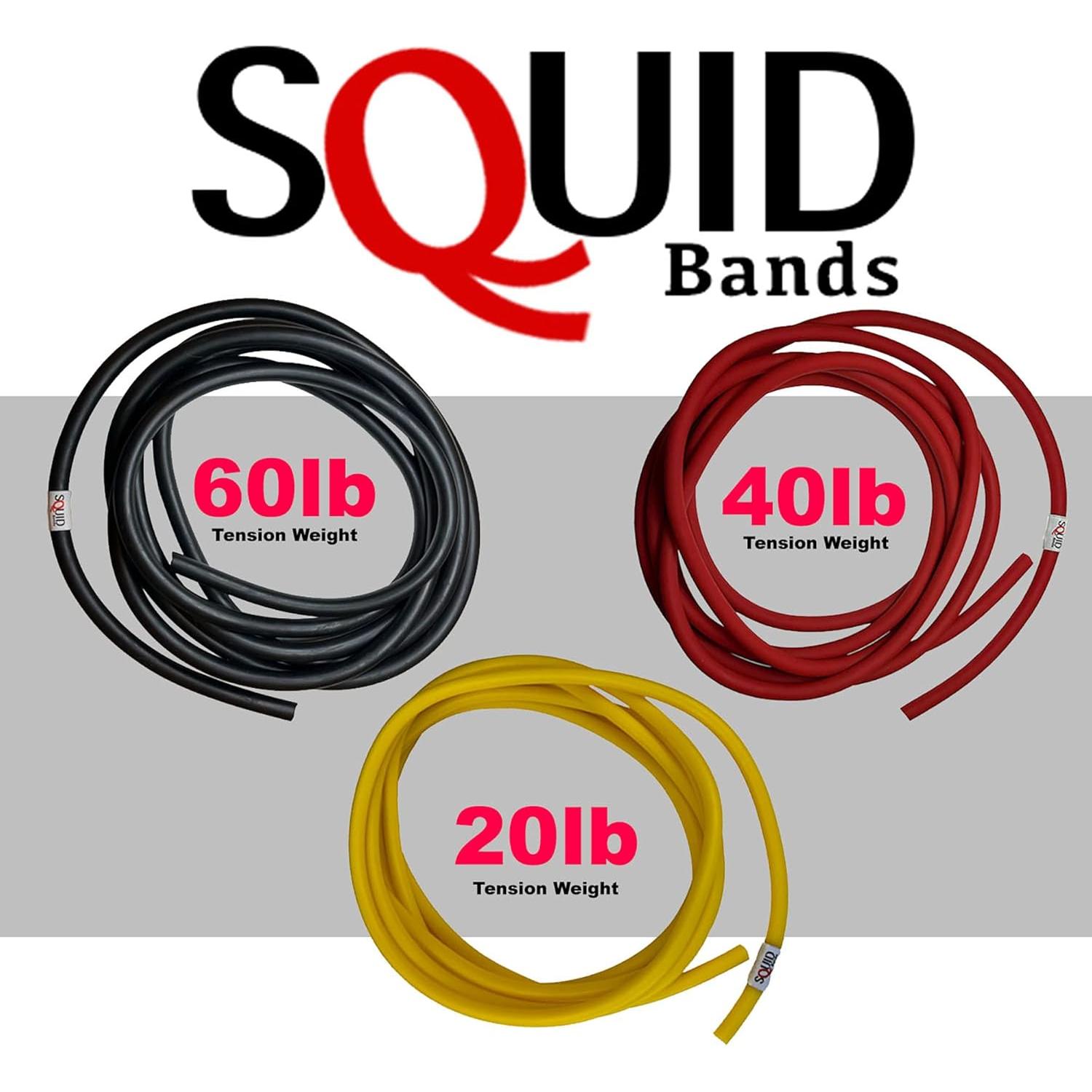 Banda de Resistencia Squid Bands Grande 4.88m para MMA y Judo