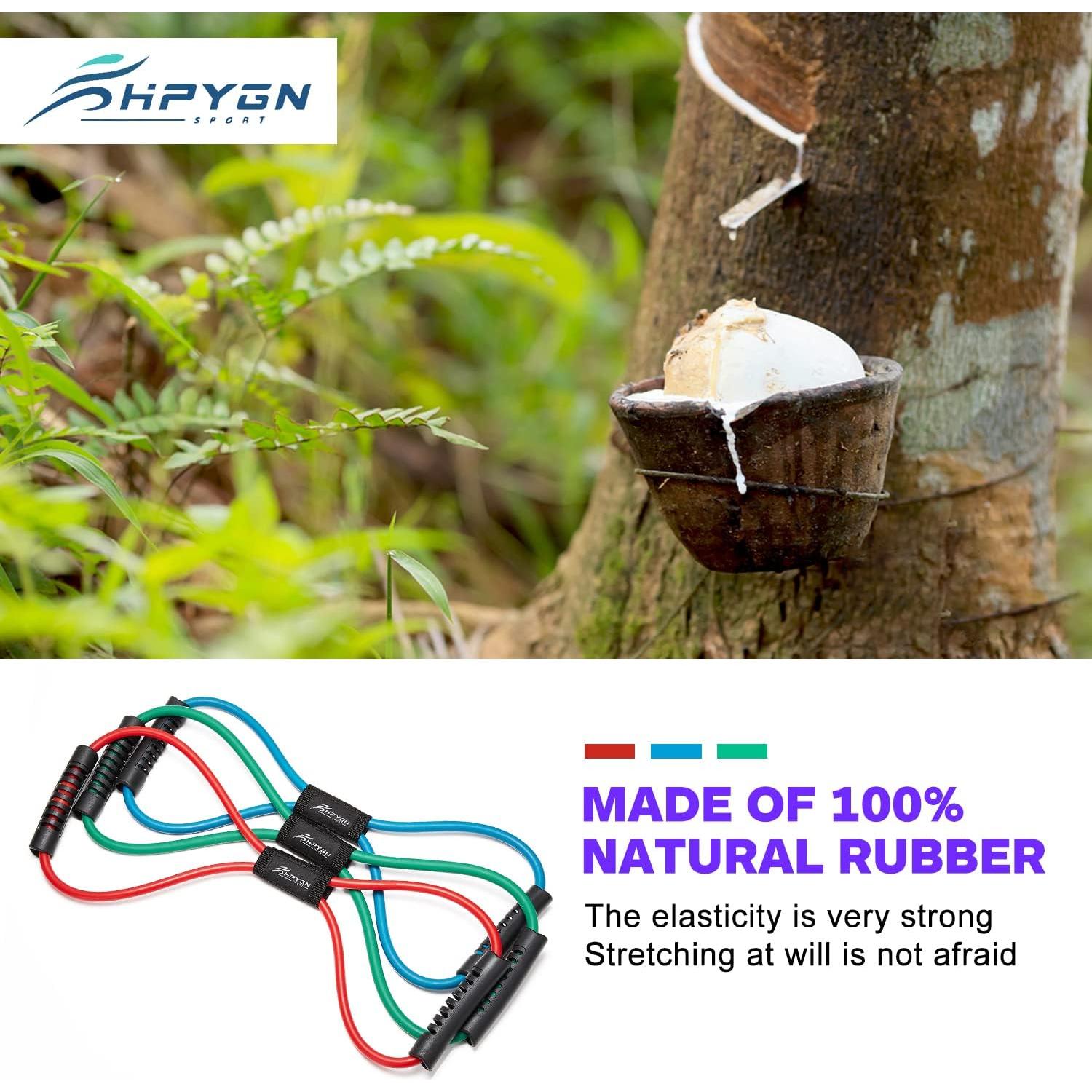 Bandas de Resistencia HPYGN en Forma de 8 para Ejercicio