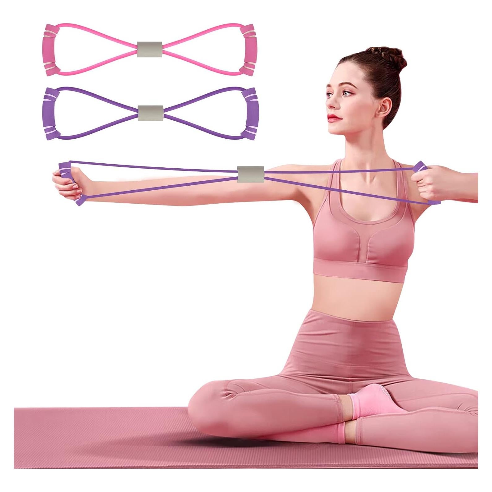 Banda de Resistencia FYY Figura 8 para Ejercicio y Yoga