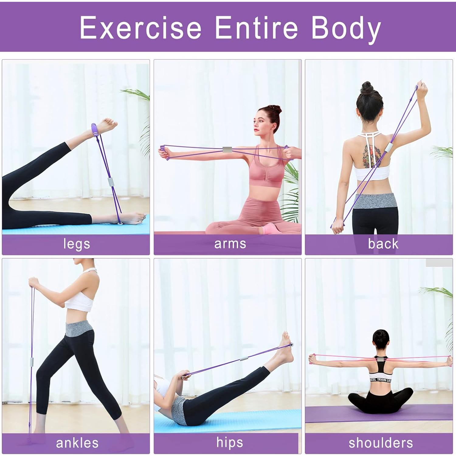 Banda de Resistencia FYY Figura 8 para Ejercicio y Yoga