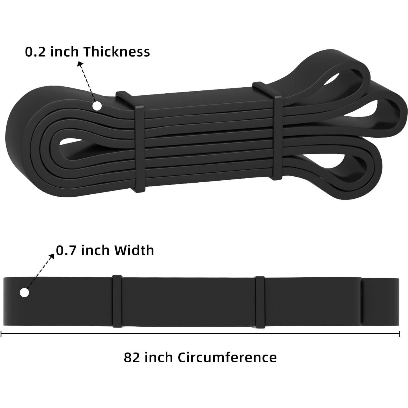 Bandas de Resistencia WSAKOUE WLKB-01 9-20 kg Negro