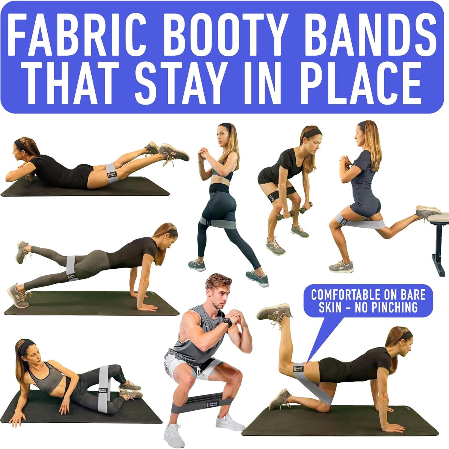 Bandas de Resistencia Vergali BooBan-G 4 Unidades Antideslizantes