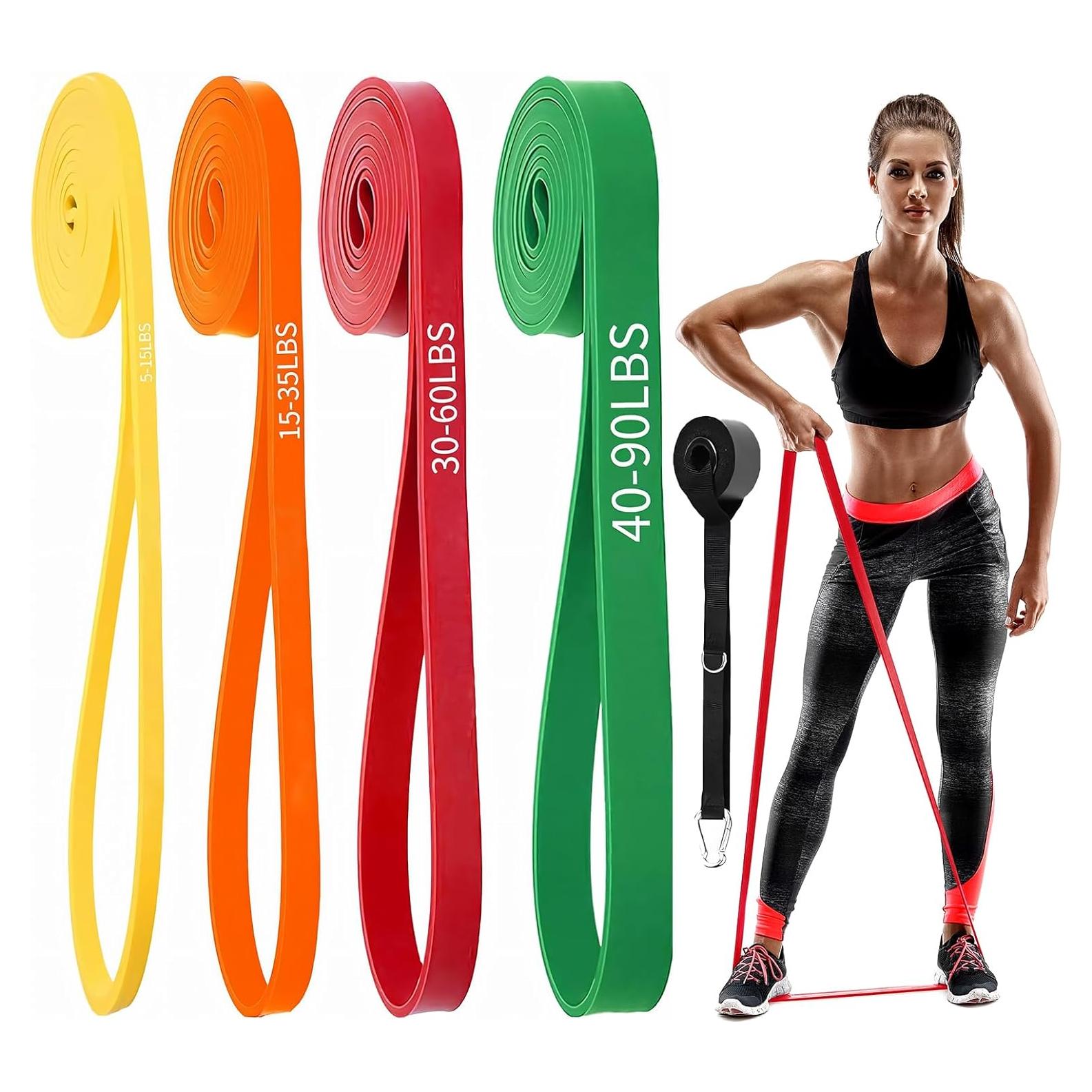 Bandas de Resistencia K.CINE - 4 Niveles para Ejercicio