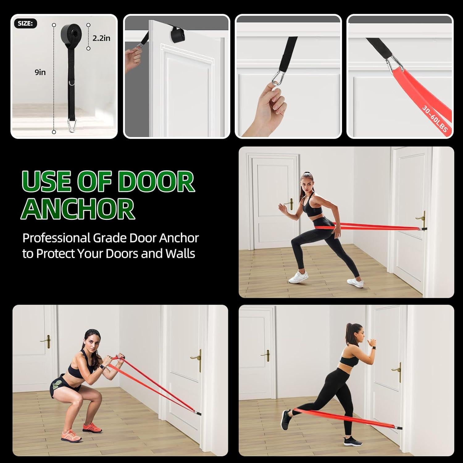 Bandas de Resistencia K.CINE - 4 Niveles para Ejercicio