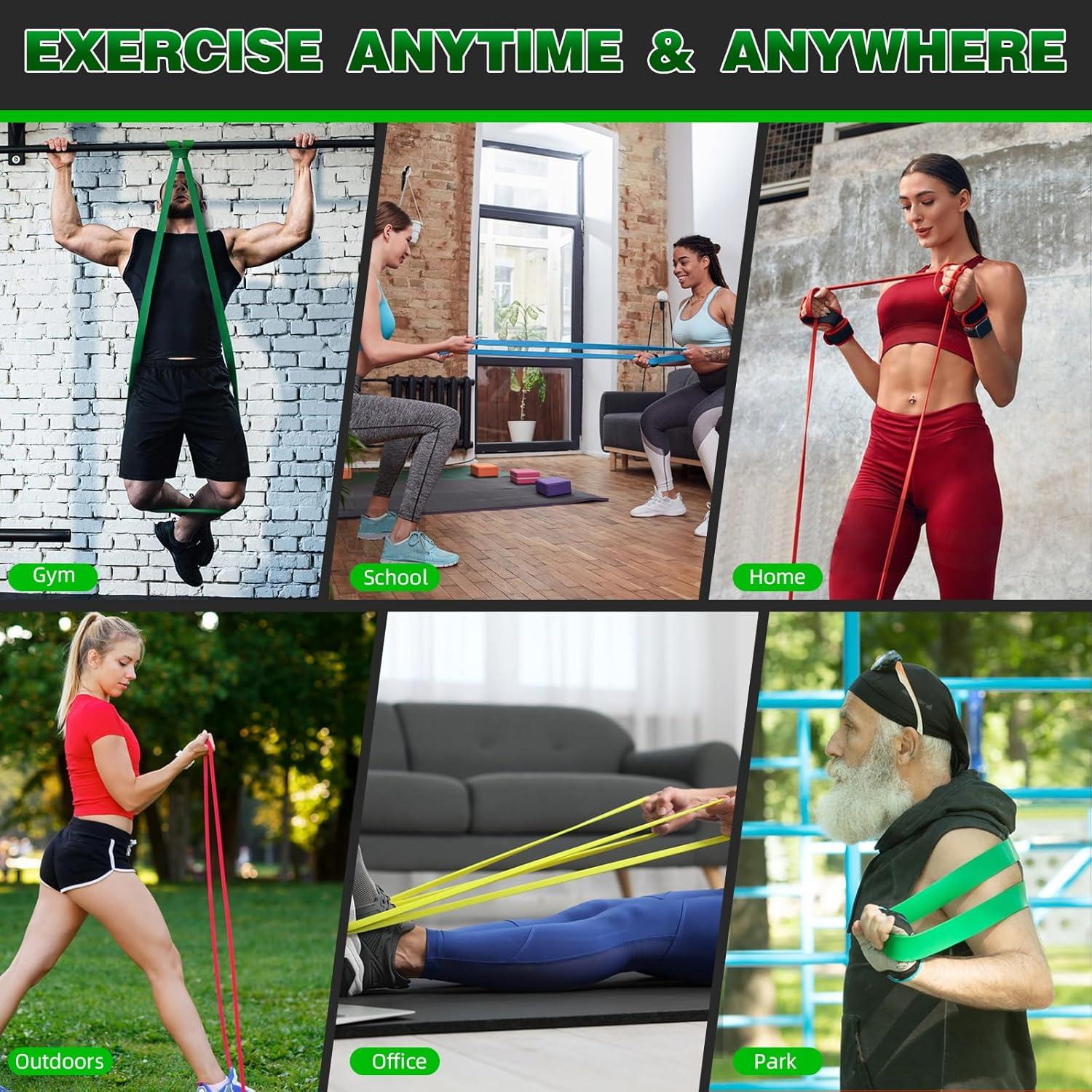 Bandas de Resistencia K.CINE - 4 Niveles para Ejercicio