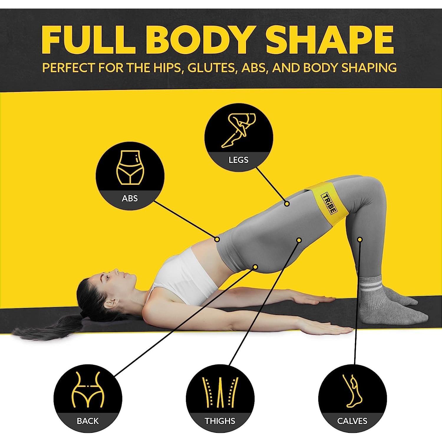 Bandas de Resistencia para Piernas Tribe Lifting - Paquete de 5