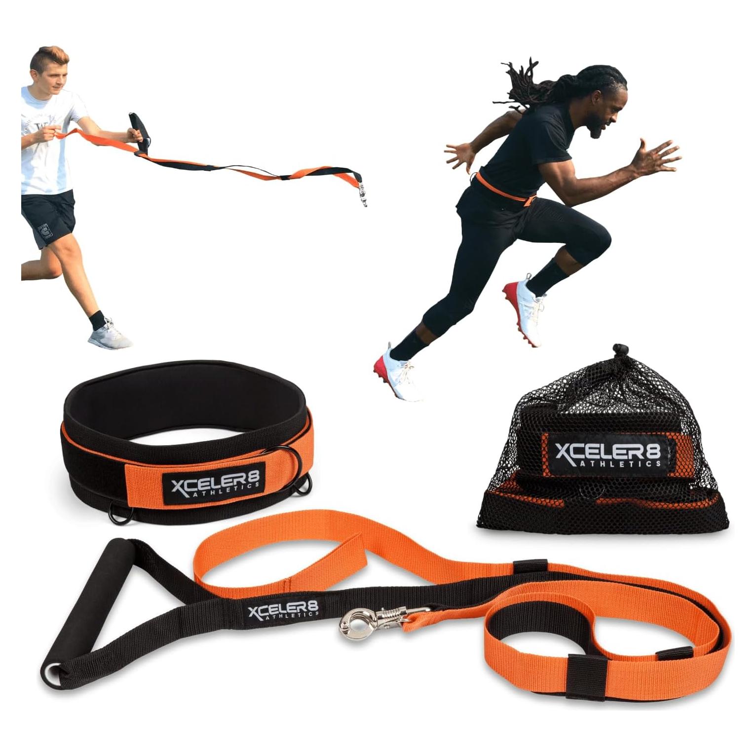 Kit de Entrenamiento de Velocidad XCELER8 - Arnés y Banda de Resistencia