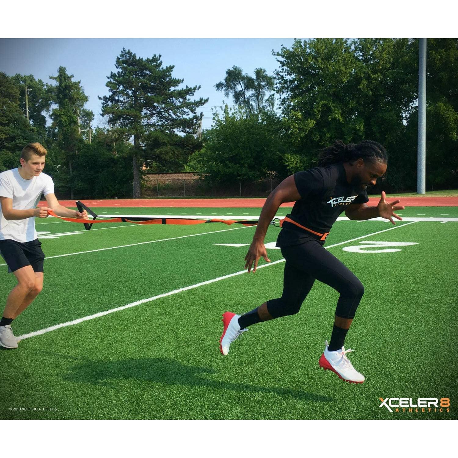 Kit de Entrenamiento de Velocidad XCELER8 - Arnés y Banda de Resistencia