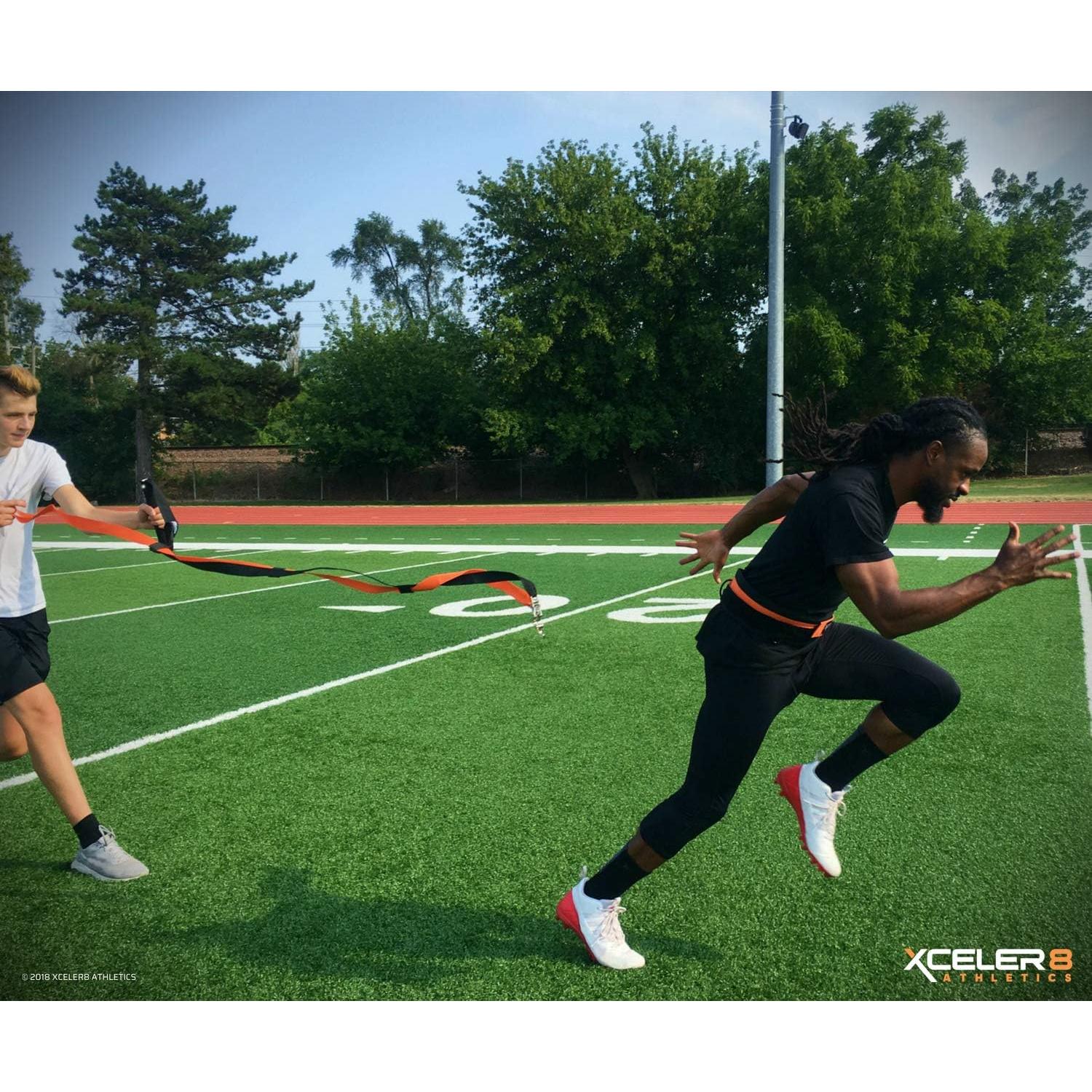 Kit de Entrenamiento de Velocidad XCELER8 - Arnés y Banda de Resistencia