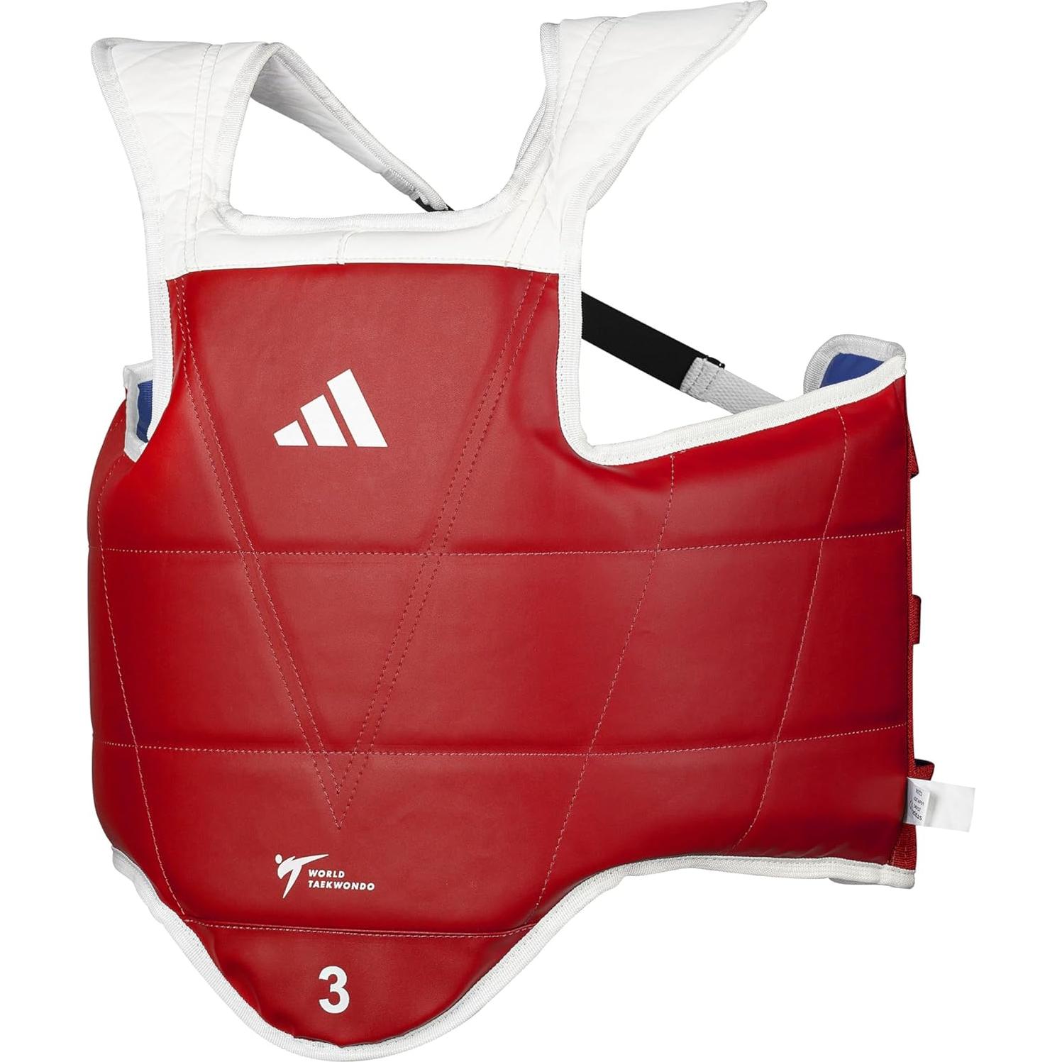 Protector Corporal Taekwondo adidas WT Reversible Azul