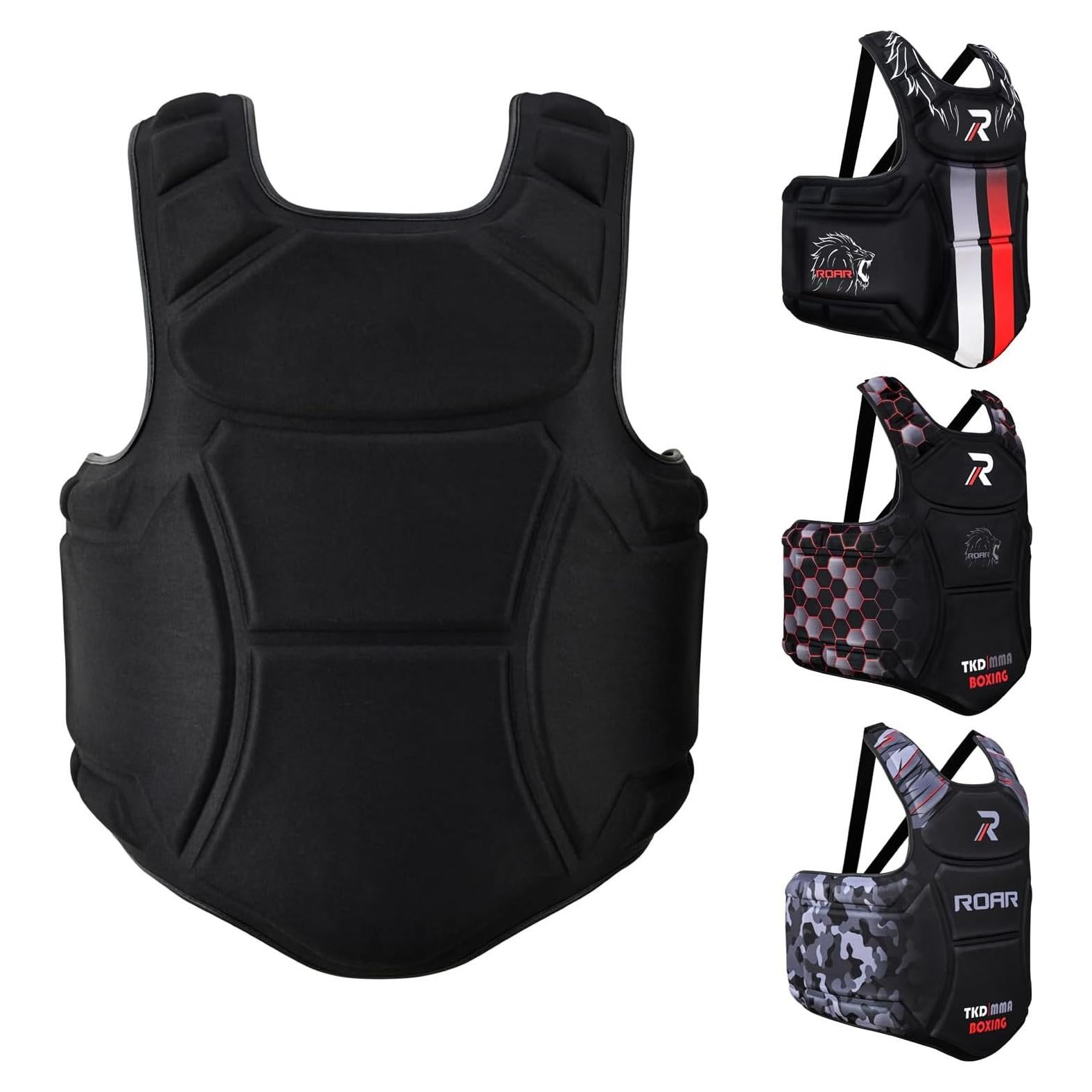 Protector de Pecho ROAR-INT Acolchado Gel MMA Unisex Adulto