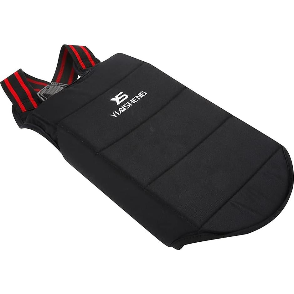 Chaleco Protector de Pecho Karate Leapiture Ajustable Negro