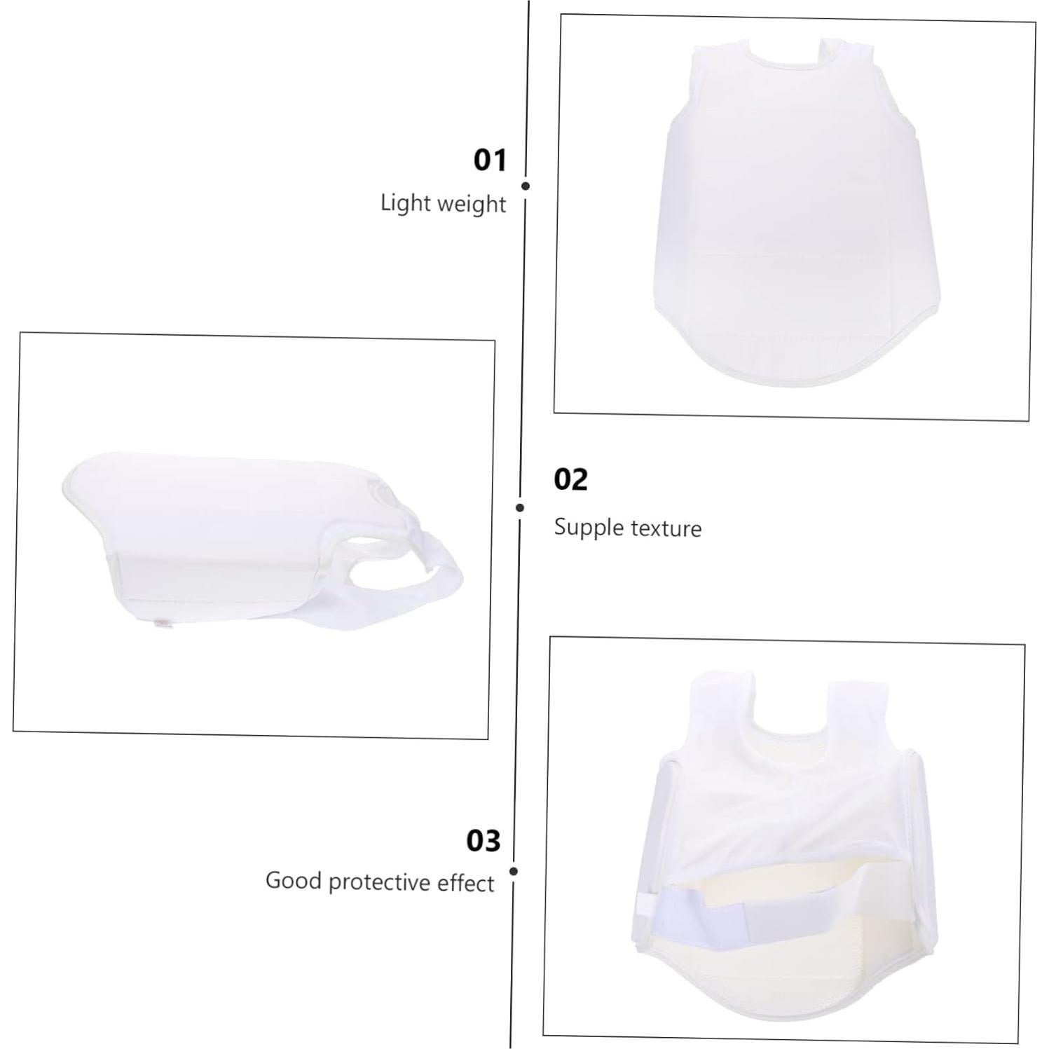 Chaleco Protector de Pecho GOOHOCHY para Niños - Ajustable