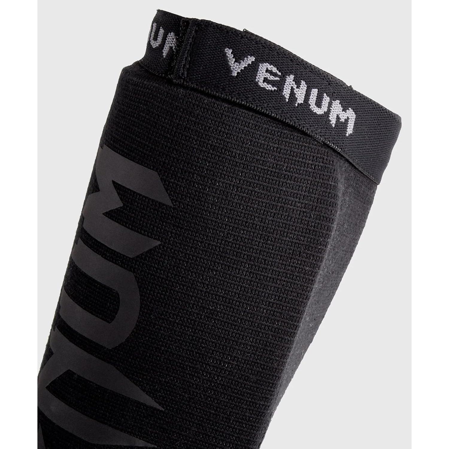 Protectores de Espinillas Venum Kontact - Talla Única - Negro